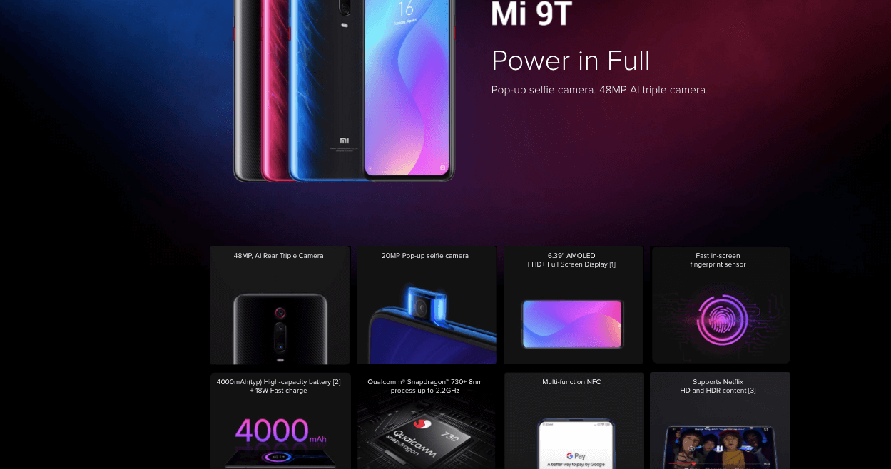 Xiaomi Mi 9T