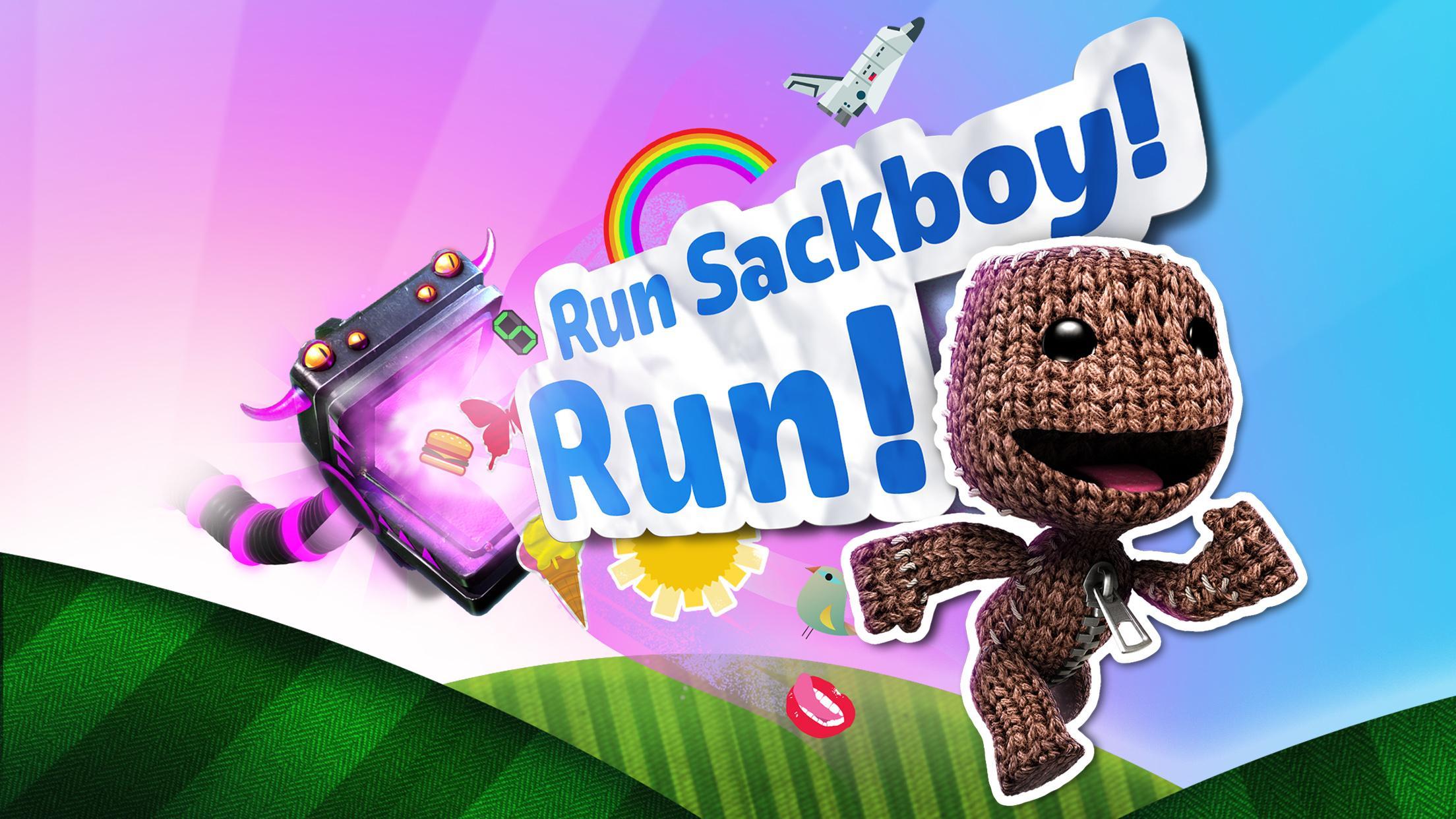 Voer Sackboy uit! Rennen!