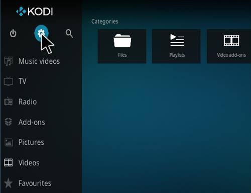 Configuración de Kodi