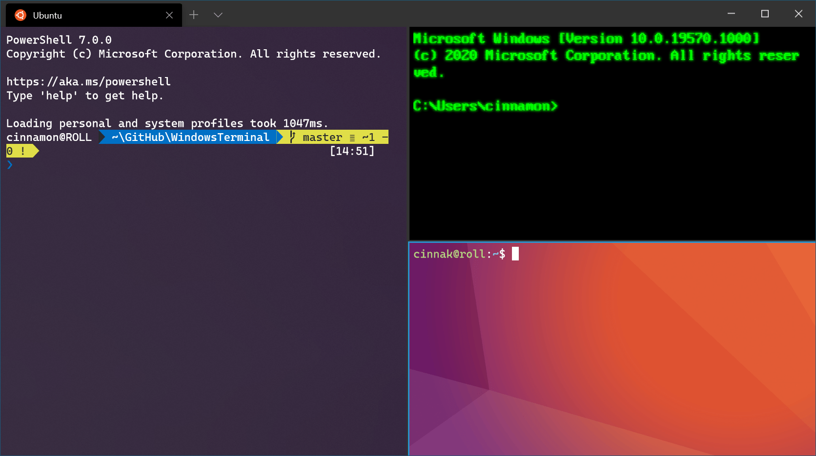 Windows terminal