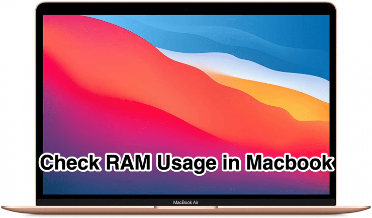 Verifique o uso de RAM no Macbook