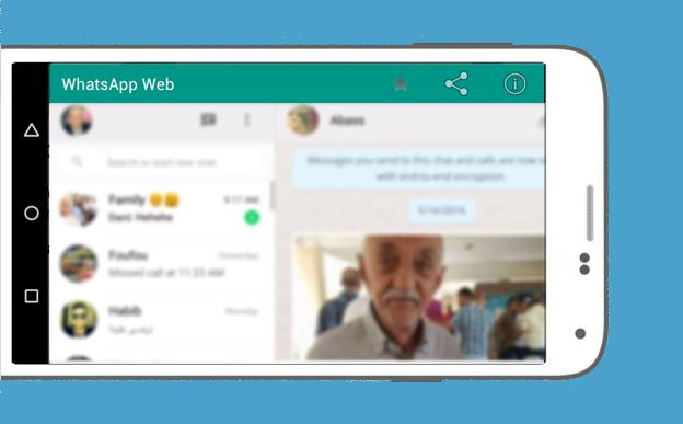 WhatsApp Web mobilo tālruņu pārlūkprogrammā web.whatsapp.com